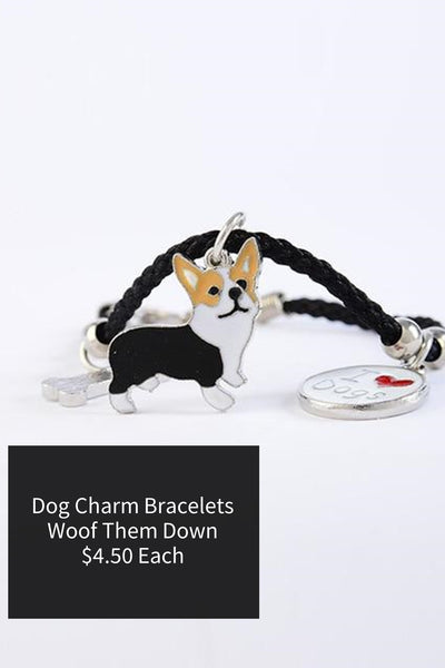 Cute Pomeranian Charm Bracelet