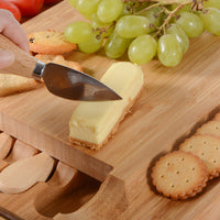 Bamboo Cheese Board Set