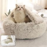 Plush Bed for Cats