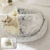 Plush Bed for Cats