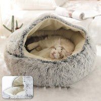 Plush Bed for Cats