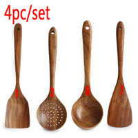 Teak Natural Wood Kitchen Set