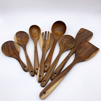 Teak Natural Wood Kitchen Set