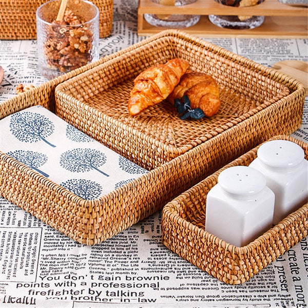 Wicker Serving Tray