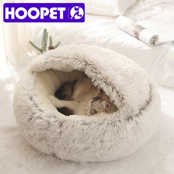Plush Bed for Cats