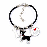 Cute Pomeranian Charm Bracelet